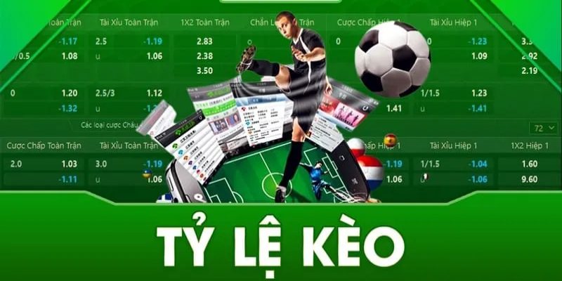 Tỷ lệ kèo bóng đá cập nhật mới nhất tại nhà cái cho bạn